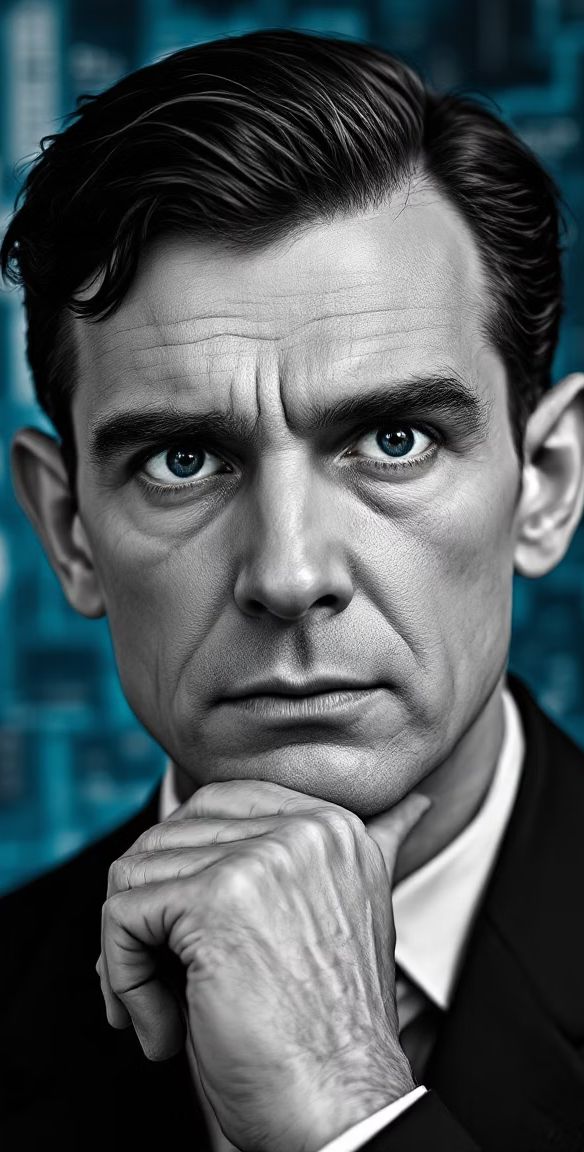 Retrato de Alan Turing